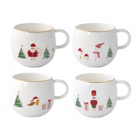 Чаша Mug 400мл Let It Snow 4 вида